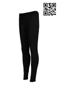 U229 tailor made ladies' PE trouser tailor made plain color sporty fit springy personal design sporty company